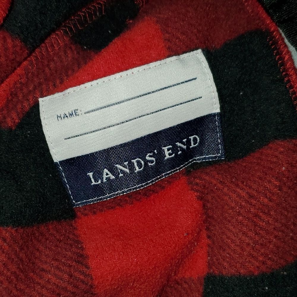 Lands End Plaid Jacket L - Picture 10 of 11